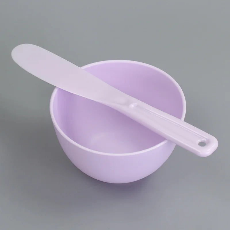 Facial Skin Care Tools Kit:Silicone Mask Brush,Facial Applicator Spatula,Measure Spoon&Face Mask Mixing Bowl Set–Beauty Supplies