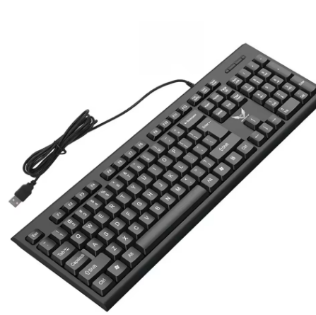 104 Keys Wired Keyboard RGB Colorful Gaming Keyboard Mechanical