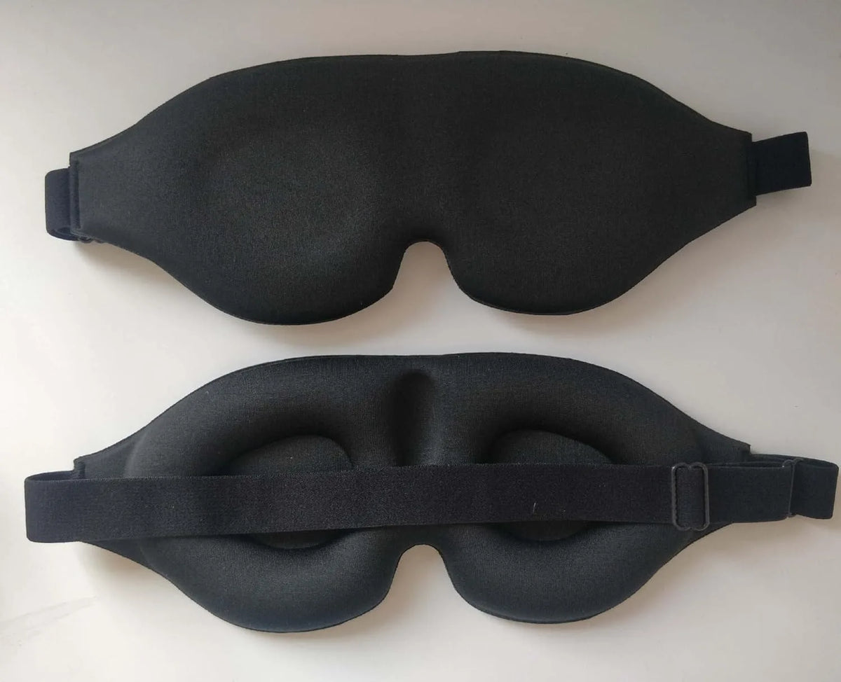 Sleep Mask for Side Sleeper, Complete Light Blocking 3D Sleeping Eye Mask,Mask, Soft Breathable Eye Cove Soft Breathable Eye