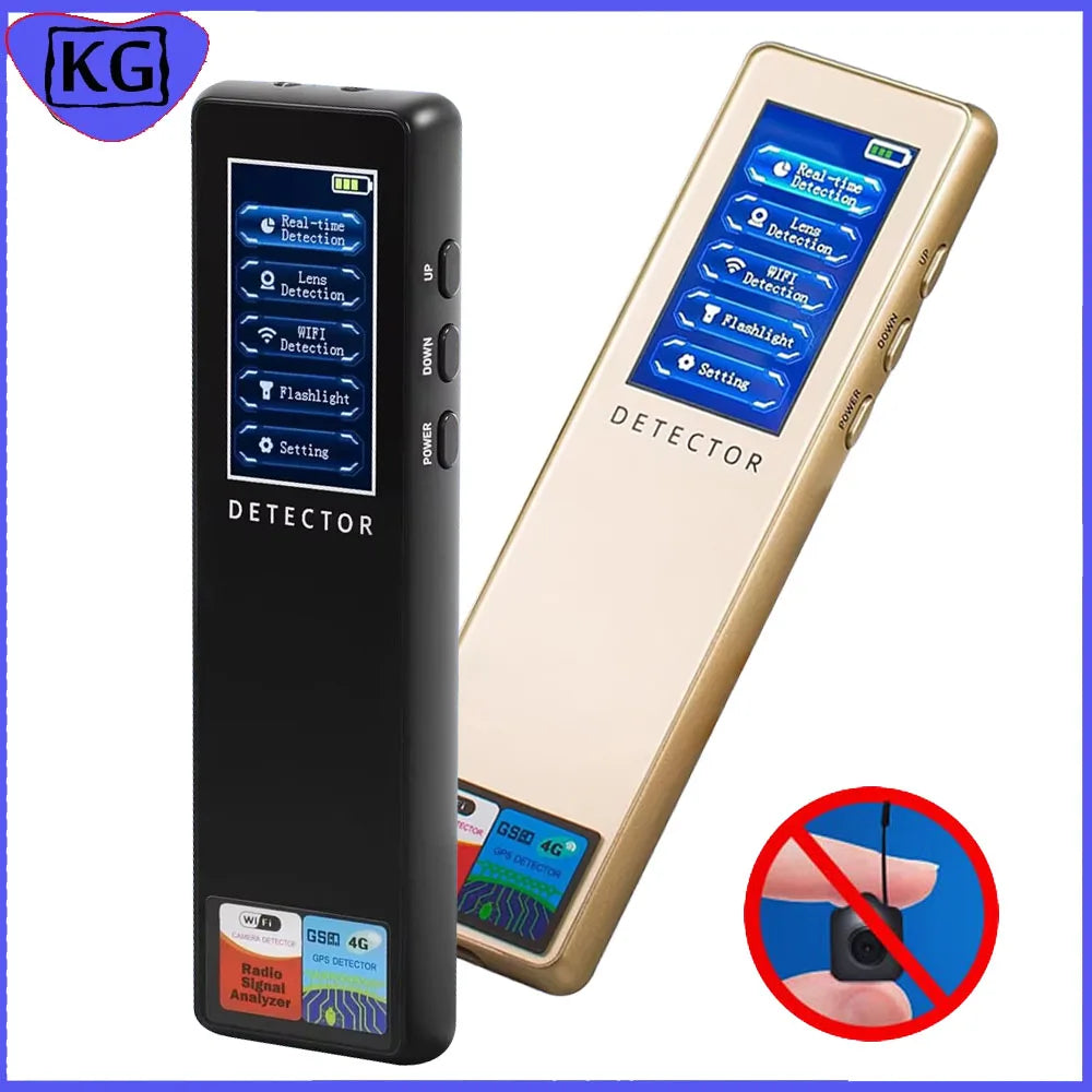 Multi-function Hacking Gadgets Bluetooth Wifi Detector Bug GSM GPS Tracker Anti-Spy RF Detector Laser GSM WiFi Signal Detection