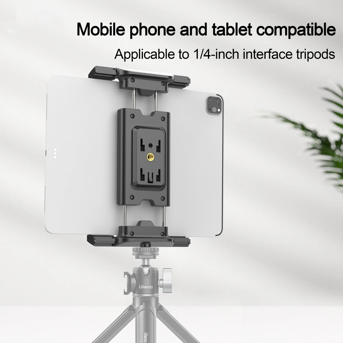 Tablet Holder Tripod Accessories for iPad Mobile Phone Universal Clip Fixer Portable Horizontal and Vertical Shooting