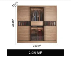Storage Hanging Wardrobe Clothes Dressing Perfume Wooden Wardrobe Organization Clothing Ropero Para Gurdar Ropahome Furniture