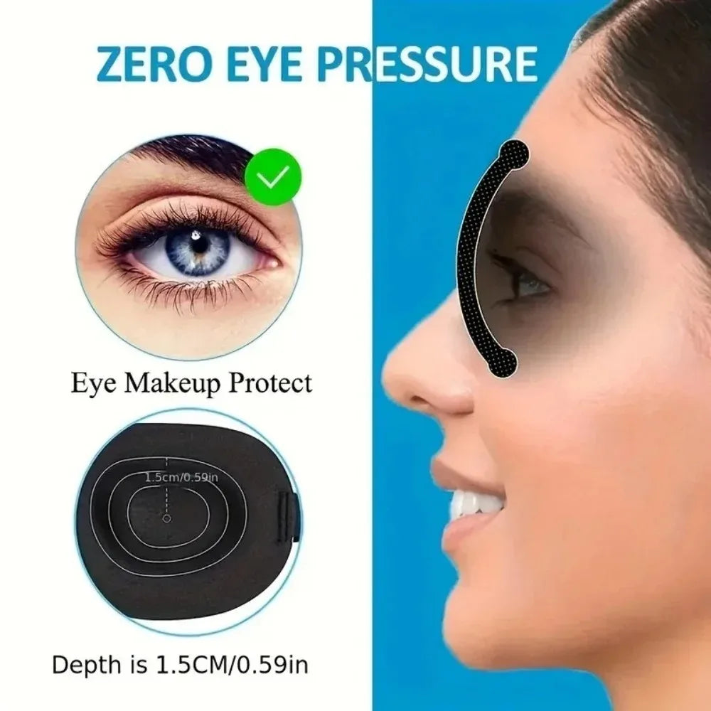 Sleep Eye Mask 3D Soft Skin-Friendly Breathable Eye Cover Blindfold Sleeping for Rest Lunch Break Travel Blockout Light Eyeshade