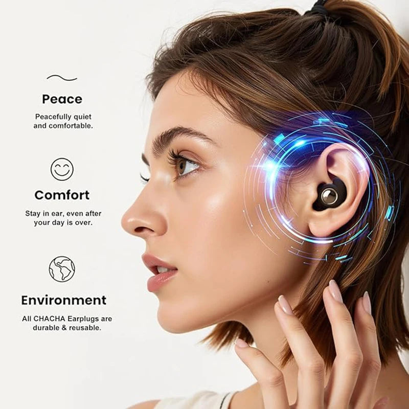 Sleep Ear Plugs Noise Reduction Ear Protector Silica Gel Earplug Waterproof Swimming Earplugs Protection Earplugs Set Oordopjes