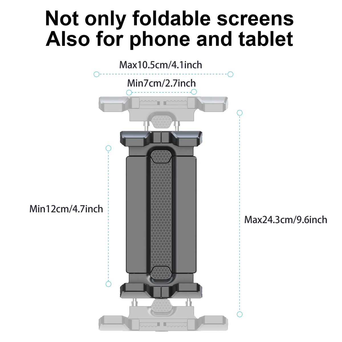 Tablet Holder Tripod Accessories for iPad Mobile Phone Universal Clip Fixer Portable Horizontal and Vertical Shooting