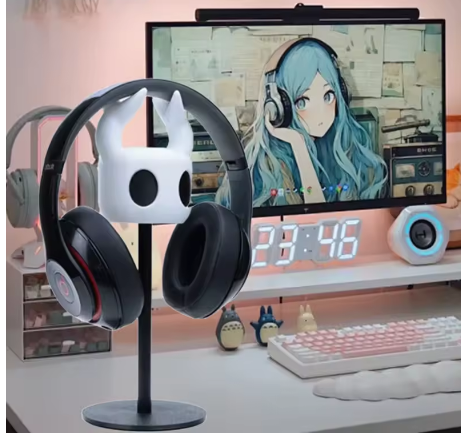 1PC Anime Hollow Knight Silksong Game Figure Style Headphone Stand