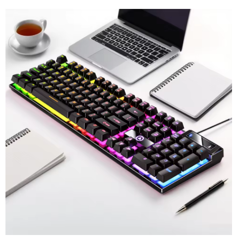 YINDIAO K500 Wired Keyboard Gaming Laptop Desktops PC Computer Office Accessories
