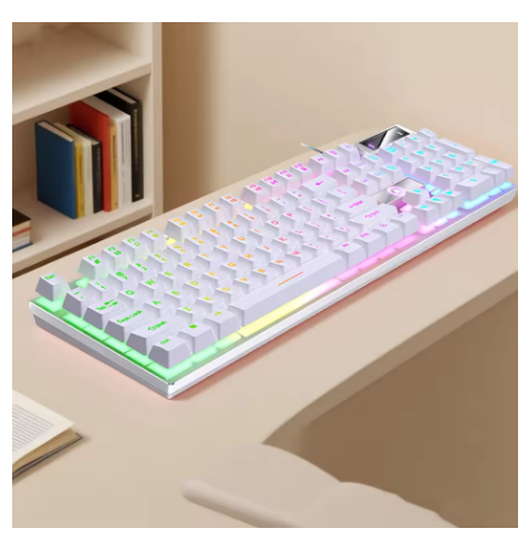 YINDIAO K500 Wired Keyboard Gaming Laptop Desktops PC Computer Office Accessories