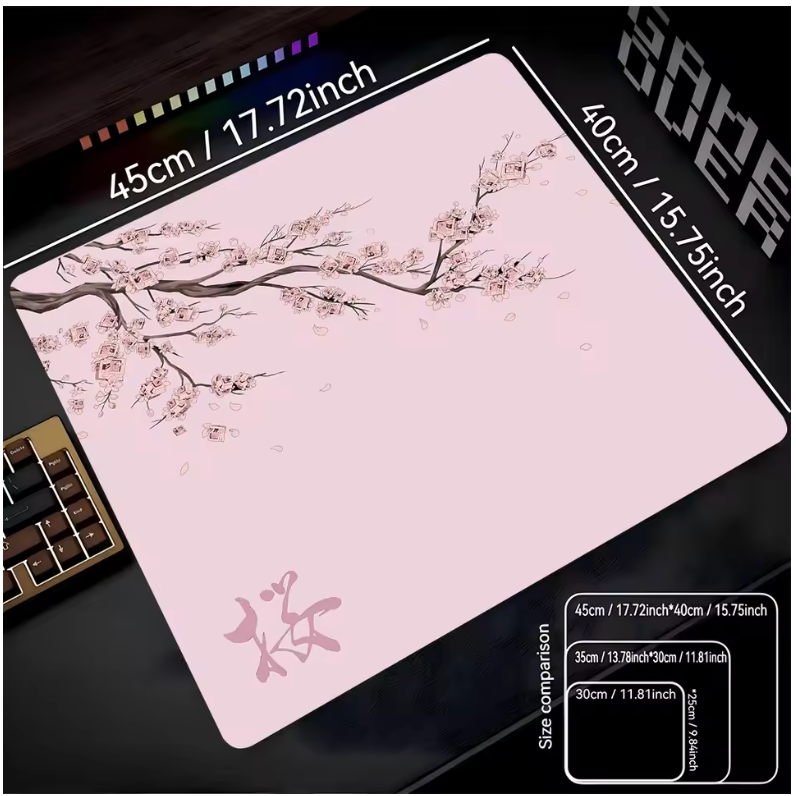 Japan Cherry Blossom Gaming Mousepad