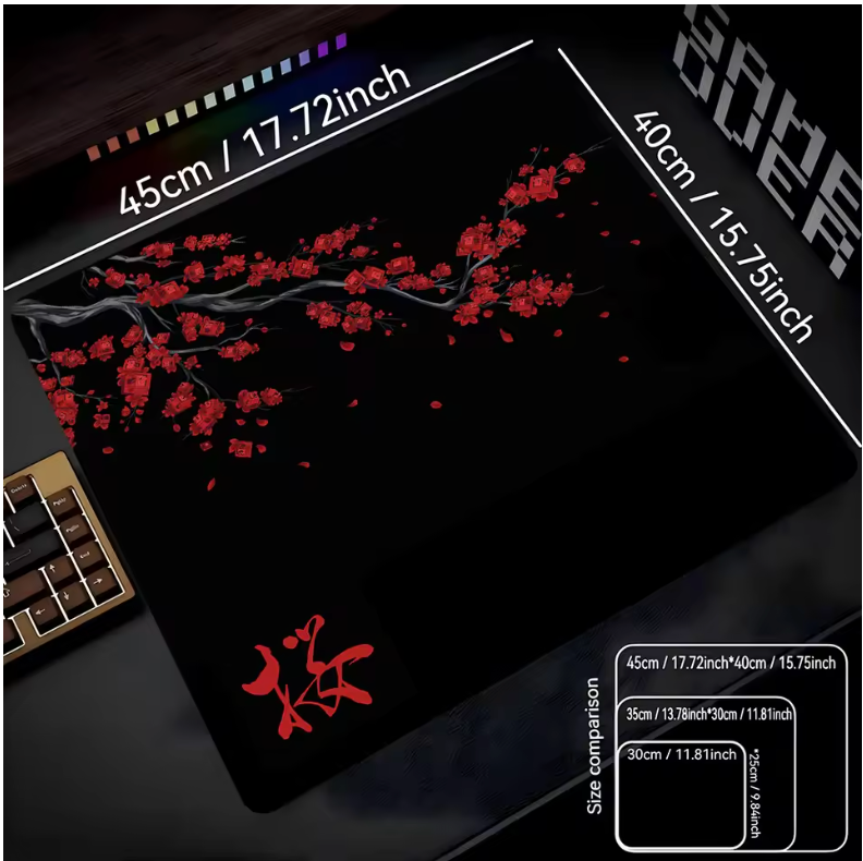 Japan Cherry Blossom Gaming Mousepad