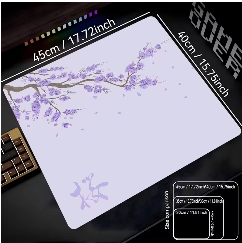 Japan Cherry Blossom Gaming Mousepad