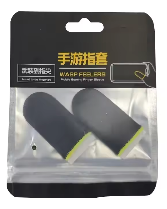 10 Pack Carbon Fiber Gaming Finger Sleeves
