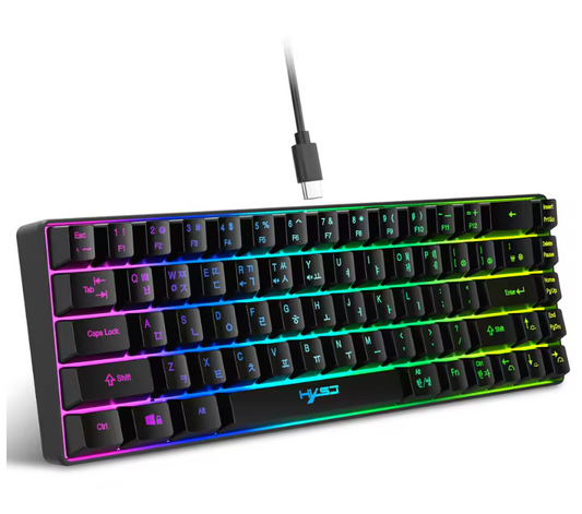 68 Key Mechanical Gaming Keyboard RGB