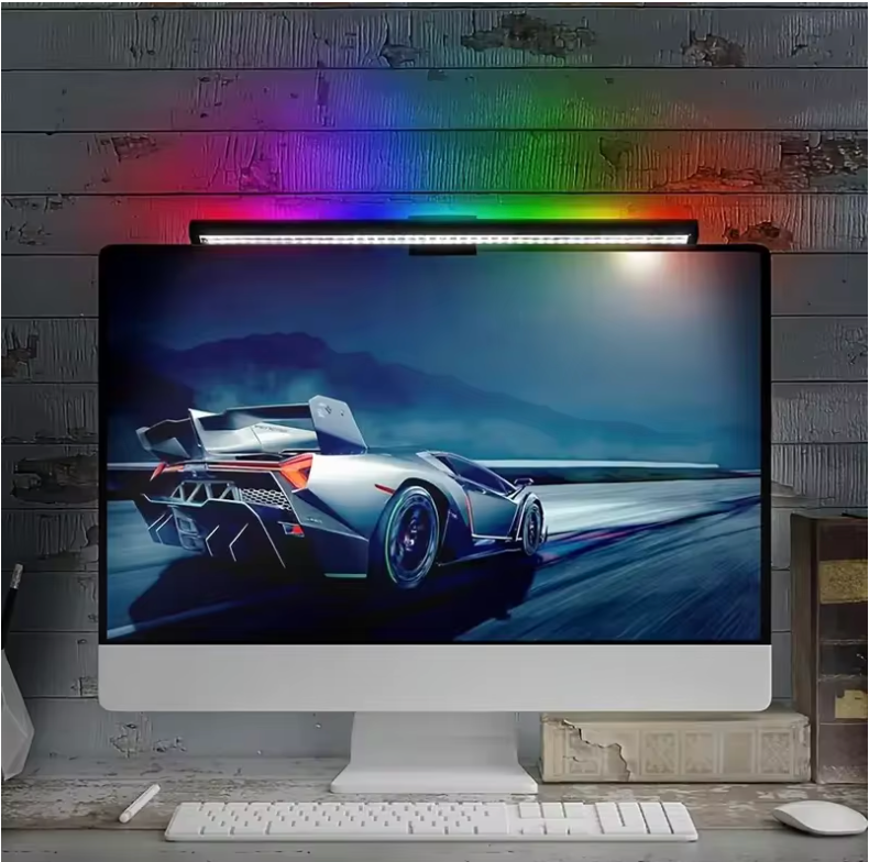 RGB LED Monitor Light Bar Gaming Screen Hanging Light