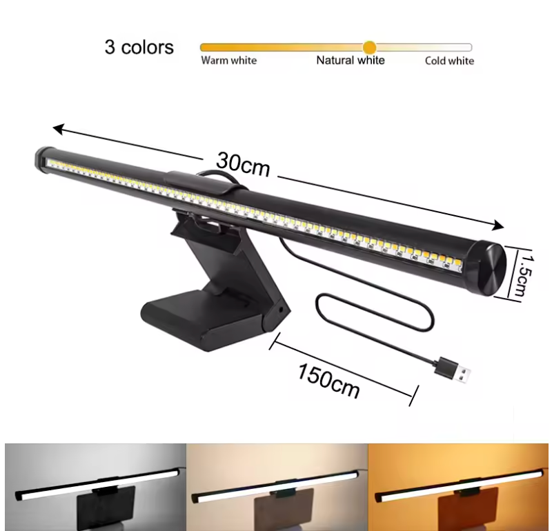 RGB LED Monitor Light Bar Gaming Screen Hanging Light